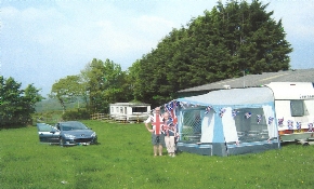 Touring pitches and Static caravan