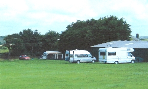 Campervans on site