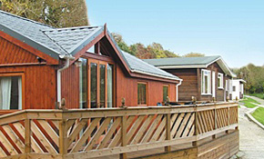 Lodges with terrace area