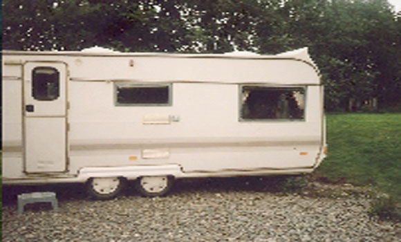 Caravan on site
