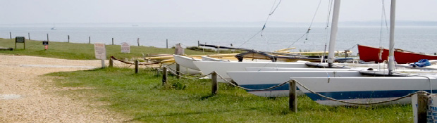 Boats on the sea shore