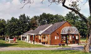 Main building on site