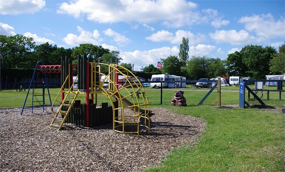 Play area and pitches