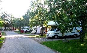 Touring and motorhome hard standing pitches