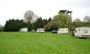 View of site touring pitches