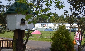Dovecote and camping area