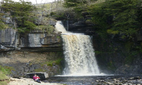 Local waterfall