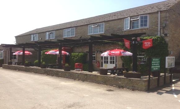Outside seating area