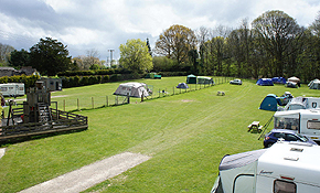 Touring pitches and play area