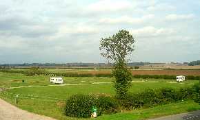 View of main touring field